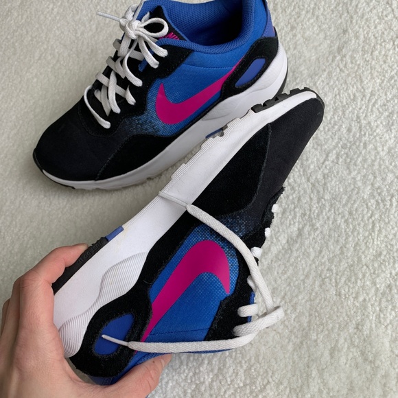 Retro 90's Nike Max's - Pink n Blue -W 8 - Picture 5 of 6